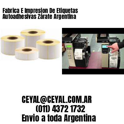 Fabrica E Impresion De Etiquetas Autoadhesivas Zárate Argentina