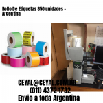 Rollo De Etiquetas 850 unidades – Argentina