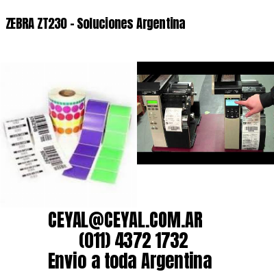 ZEBRA ZT230 - Soluciones Argentina