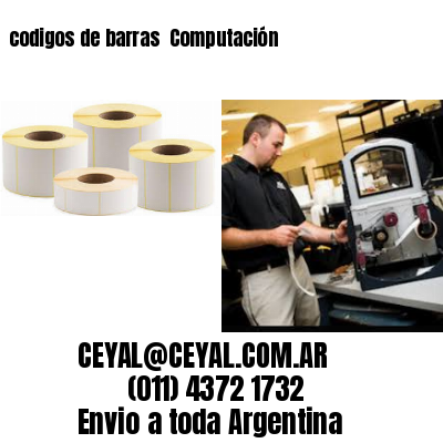 codigos de barras 	Computación