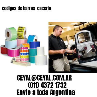 codigos de barras 	caceria