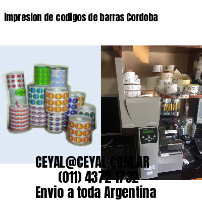 impresion de codigos de barras Cordoba