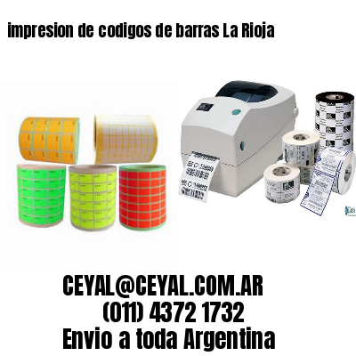 impresion de codigos de barras La Rioja
