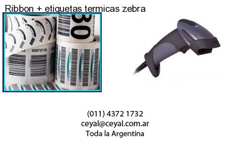 Ribbon   etiquetas termicas zebra