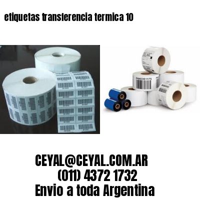 etiquetas transferencia termica 10