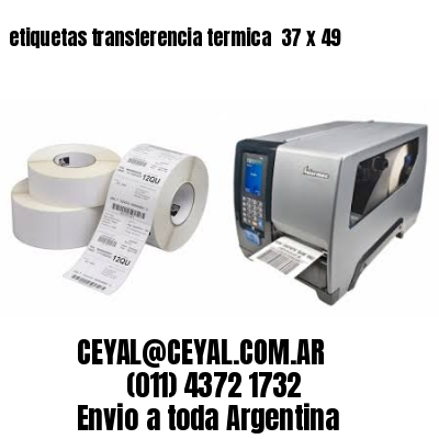 etiquetas transferencia termica  37 x 49