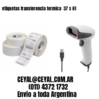 etiquetas transferencia termica  37 x 61