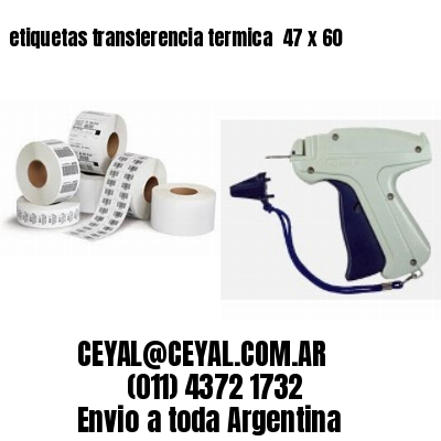 etiquetas transferencia termica  47 x 60