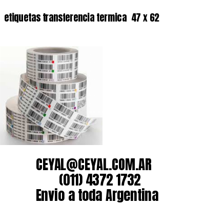 etiquetas transferencia termica  47 x 62