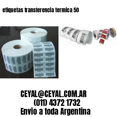 etiquetas transferencia termica 50