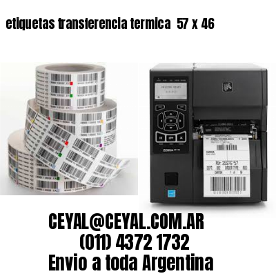 etiquetas transferencia termica  57 x 46