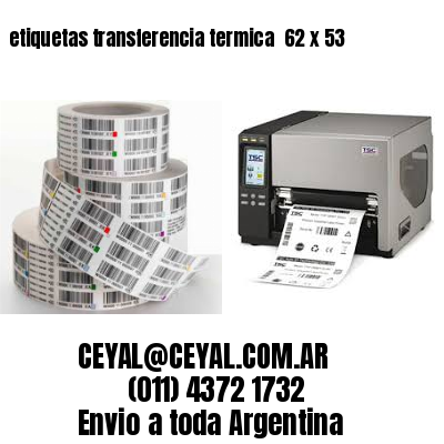 etiquetas transferencia termica  62 x 53