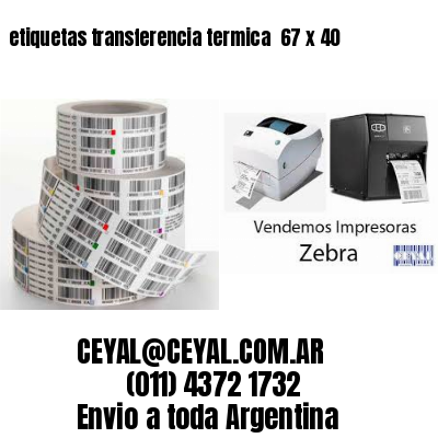 etiquetas transferencia termica  67 x 40