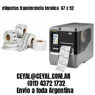 etiquetas transferencia termica  67 x 52