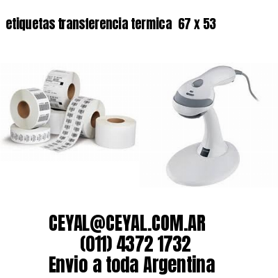 etiquetas transferencia termica  67 x 53