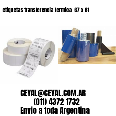 etiquetas transferencia termica  67 x 61