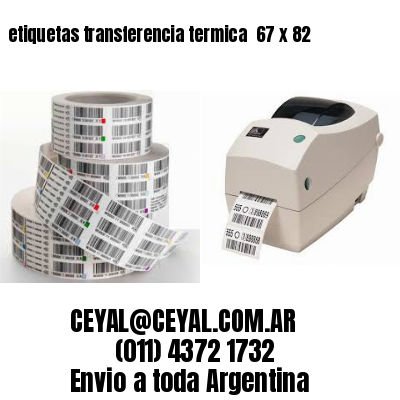 etiquetas transferencia termica  67 x 82