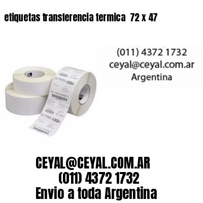 etiquetas transferencia termica  72 x 47