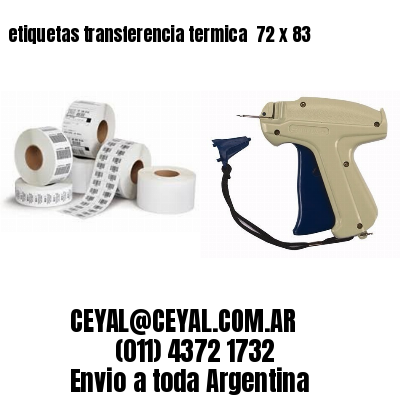 etiquetas transferencia termica  72 x 83