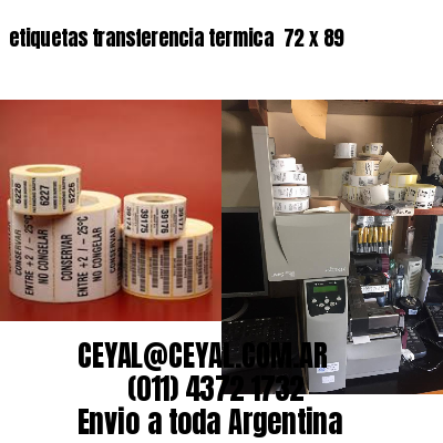 etiquetas transferencia termica  72 x 89