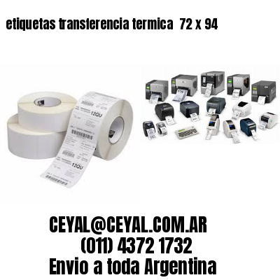 etiquetas transferencia termica  72 x 94