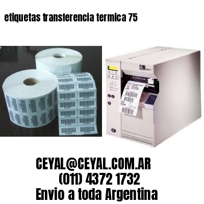 etiquetas transferencia termica 75