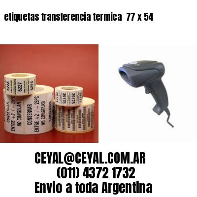 etiquetas transferencia termica  77 x 54