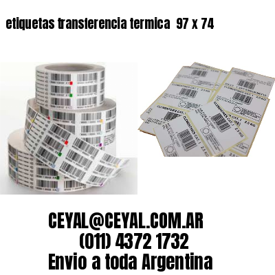 etiquetas transferencia termica  97 x 74