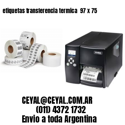 etiquetas transferencia termica  97 x 75