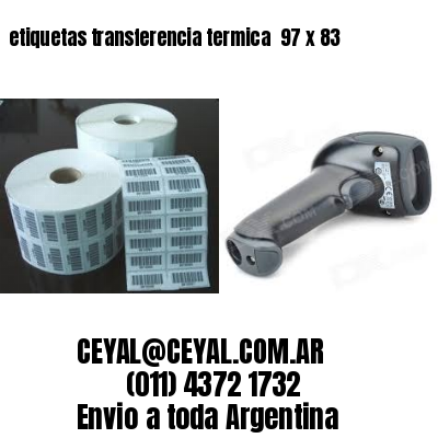 etiquetas transferencia termica  97 x 83