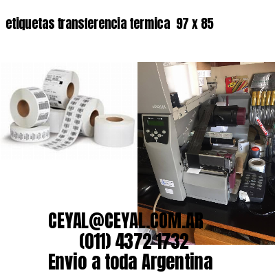 etiquetas transferencia termica  97 x 85