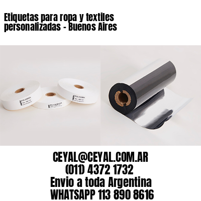 Etiquetas para ropa y textiles personalizadas – Buenos Aires