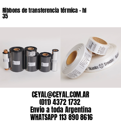 Ribbons de transferencia térmica - hl 35