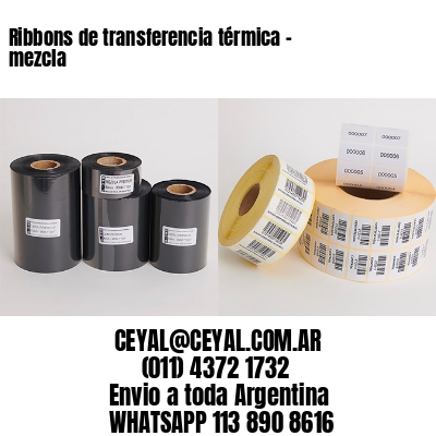 Ribbons de transferencia térmica – mezcla