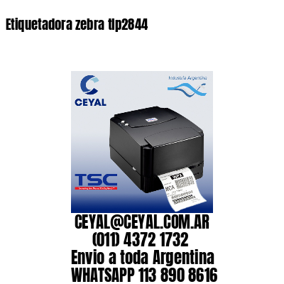 Etiquetadora zebra tlp2844