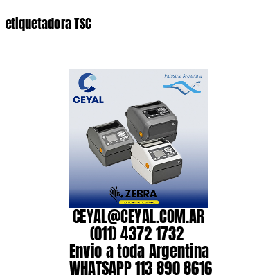 etiquetadora TSC