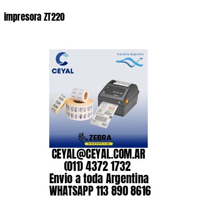 impresora ZT220