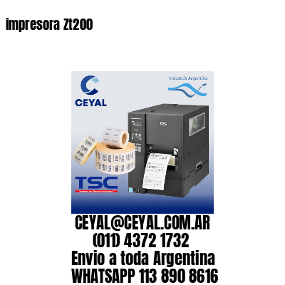 impresora Zt200