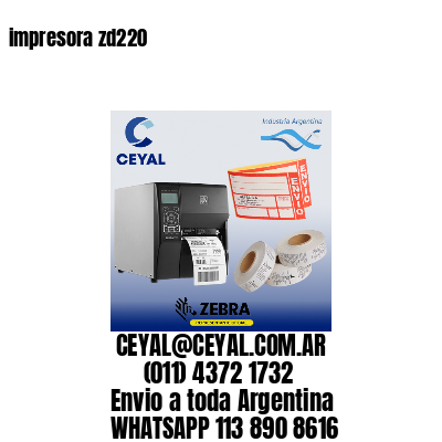 impresora zd220