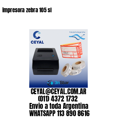 impresora zebra 105 sl