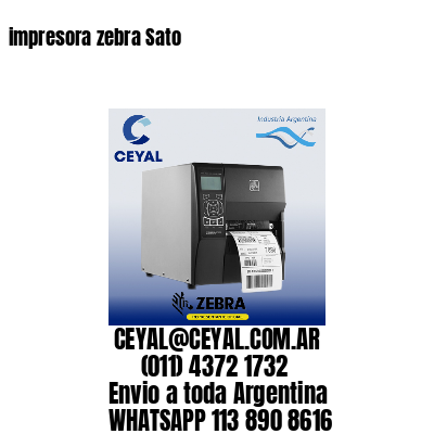 impresora zebra Sato