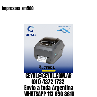 impresora zm400