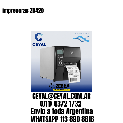 impresoras ZD420