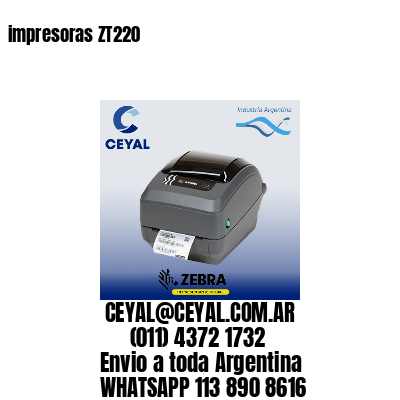 impresoras ZT220