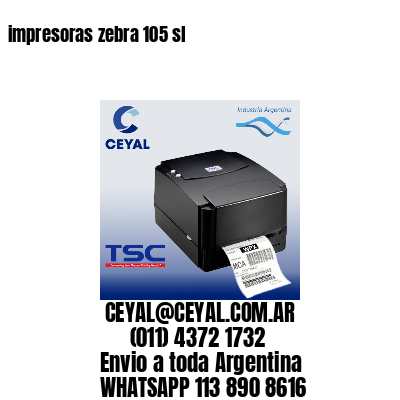 impresoras zebra 105 sl