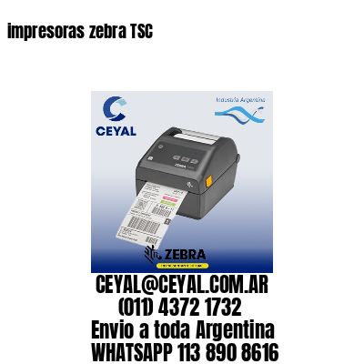 impresoras zebra TSC