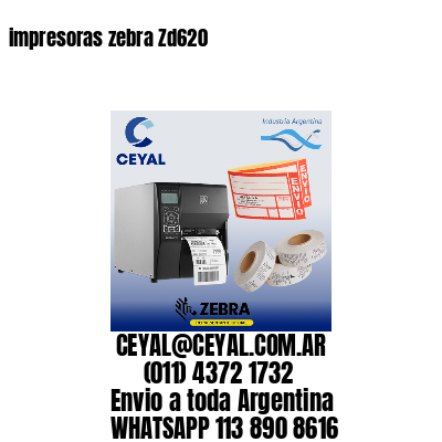 impresoras zebra Zd620