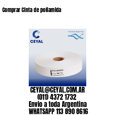 Comprar Cinta de poliamida