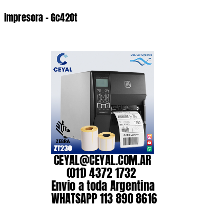 impresora – Gc420t