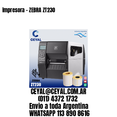 impresora – ZEBRA ZT230
